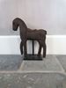 Afbeelding van Stoer & Stijlvol houten paardje op statief M