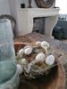 Afbeelding van Paaskrans met witte eieren