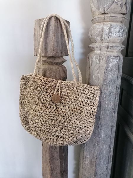 Afbeelding van Nanasbags shopping bag met knoop