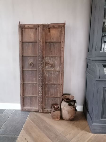 Afbeelding van Originele oude deuren set uit India nr. 2