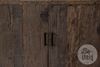 Afbeelding van Landelijk badkamer meubel rustiek hout 110 cm