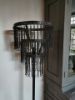Picture of Vloerlamp met smeedijzeren kettingen zwart