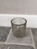Picture of Robuust windlicht vintage bubbel glas M