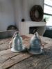 Picture of Decoratie bel (kerstklok) oud zilver L