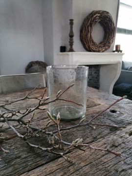 Picture of Windlicht bubbelglas Stone 25 cm