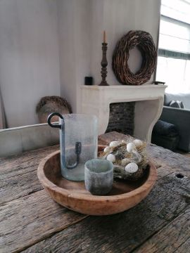 Picture of Paaskrans met witte eieren