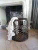 Picture of Stoere metalen mand groot