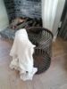 Picture of Stoere metalen mand groot