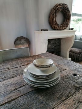 Picture of Stoer & Stijlvol dinerbord beige keramiek