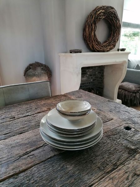 Picture of Stoer & Stijlvol dinerbord beige keramiek