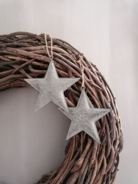 Picture of Zinken ster decoratie hanger