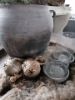 Picture of Metalen kerstbal sneeuwvlok antique 10 cm