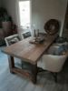 Picture of Landelijke robuuste oud houten eettafel 220 cm