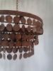 Picture of Schijfjes hanglamp roest 50 cm