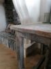 Picture of Kruk - bijzettafel oud hout 'cement finish'
