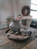 Picture of Rattan claypot Grey