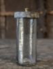 Picture of Glazen potje met deksel Grey finish S
