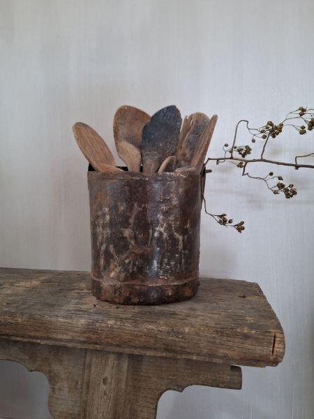 Picture of Unieke oud houten lepel nr 1