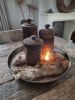 Picture of Stoer & Stijlvol houten pot met deksel nr 3