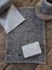 Picture of Vloerkleed handgeweven natuur wol Charcoal
