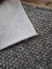 Picture of Vloerkleed handgeweven natuur wol Charcoal