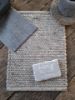Picture of Vloerkleed handgeweven natuur wol Taupe