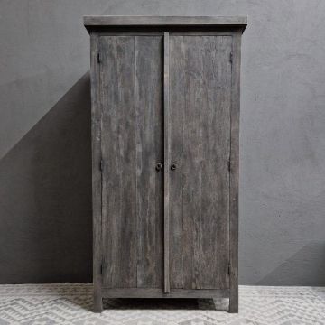Picture of Stoer & Stijlvol twee deuren kast antique grey