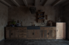 Picture of Landelijke keuken element | Hoge 1-deurs kast t.b.v. koelkast