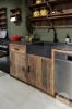 Picture of Landelijke keuken element | Smal spoelbakelement met kraangat