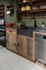 Picture of Landelijke keuken element | Smal spoelbakelement zonder kraangat