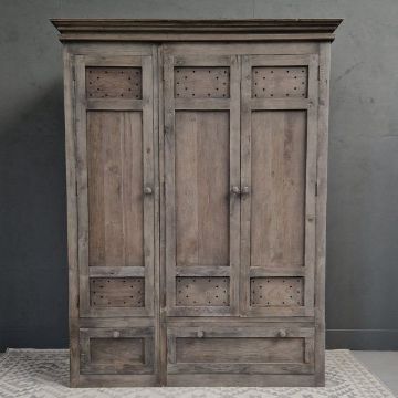 Picture of Stoer & Stijlvol Linnenkast antique grey
