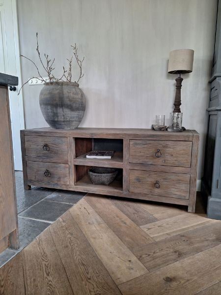 Picture of Robuust tv meubel Rough 160 cm grey