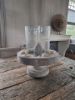 Picture of Ronde schaal op voet Grey 35 cm