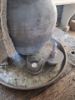 Picture of Oud rond metalen dienblad uit India XL