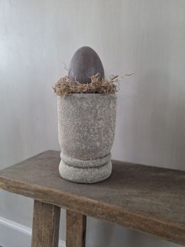 Picture of Landelijke kandelaar/theelichthouder Brynxz | Limestone | L