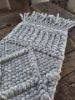 Picture of Vloerkleed handgeweven NZ wol met patroon Grey