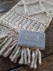 Picture of Vloerkleed handgeweven NZ wol met patroon Beige