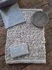 Picture of Vloerkleed handgeweven natuur wol grof Taupe
