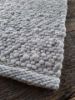 Picture of Vloerkleed handgeweven natuur wol grof Taupe