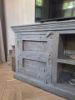 Picture of Uniek oud tv meubel - dressoir grey