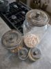 Picture of Glazen voorraadpot vintage small