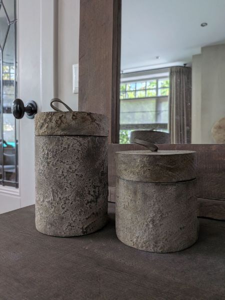 Picture of Voorraad pot met deksel Earth L