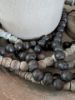 Picture of Oud houten kralen ketting zwart
