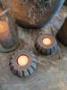 Picture of Houten waxinehouder Buru carve | Island Collection