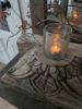 Picture of Oud houten poer met hand snijwerk XL