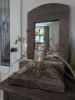 Picture of Oud houten poer met hand snijwerk XL