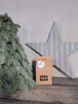 Picture of Stoer & Stijlvol chocolade kersthuisje