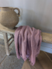 Picture of Plaid Mila linnen katoen | Oud paars - roze