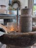 Picture of Eettafelset robuuste oud houten schaal & opmaak