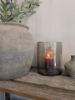 Picture of Windlicht bubbelglas Stone | 23 cm